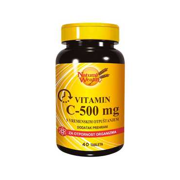 Natural Wealth Vitamin C-500 tablete 40 kom